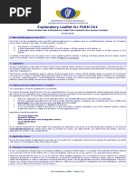 Form EU1 Explanatory Leaflet