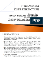 ORGANISASI & Kode Etik