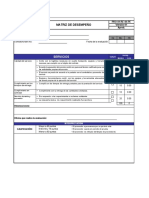 Matriz de Desempeño