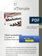Презентация Microsoft PowerPoint tehnici promotionale