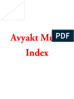 Avyakt Vani Index - Hinglish PDF