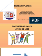 Exposicion Acciones Populares