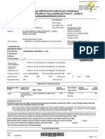 Digitally Signed Motor Insurance Certificate