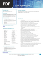 Juniper Networks Design Fundamentals (JNDF)