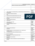 Assignment For The Fourth Semesters Botany Department ST Marys