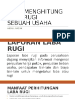 Cara Menghitung Laba Rugi