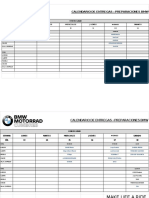 Calendario Moto Marzo