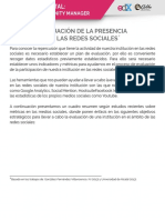 Evaluacion de La Presencia en Las Redes Sociales PDF