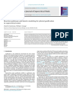 Reaction pathways and kinetic modeling for phenol gasification in supercritical water