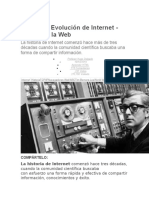 Historia y Evolución de Internet