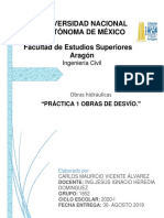 Práctica 1 Obras de Desvío PDF