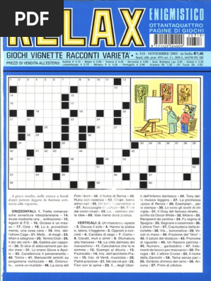 relax enigmistico novembre 2002 pdf