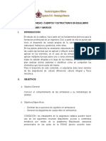 Armazones y marcos: equilibrio y análisis estructural