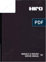 Aprilia MX, Enduro 125 Hiro Engine Service Manual