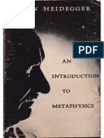 Martin Heidegger An Introduction To Metaphysics 1 PDF