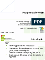 Introdução PHP
