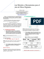 Procesamiento Digital de Señales, Filtros, Transformada Z.