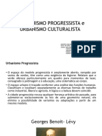 TRABALHO TH3 Urbanismo progressista e culturalista