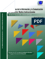 Tecnologías de la Información y la Comunicación en Educación: Medios Instruccionales.