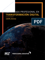 MIT Professional Education Certificado Profesional en Transformación Digital SPA