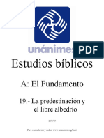 Predestinación vs libre albedrío estudio bíblico