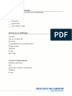 Formulario para Proyectos 2016