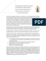 Análisis Constitución Política de Los Estados Unidos Mexicanos Artículos 41 Al 48