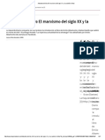 Adelanto Del Libro El Marxismo Del Siglo XX y La Cuestión Militar PDF