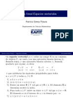 4 Espacios Vectoriales