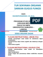 Struktur Senyawa Organik Berdasarkan Gugus Fungsi