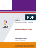 Geothermal Development in Kenya
