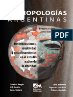Antropologías en Argentina