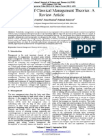 Classical Management PDF