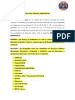 Declaratoria de Emergencia Orizaba 2020 PDF