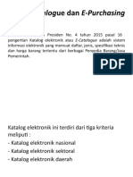 Alur E-Catalog Dan E-Purchasing