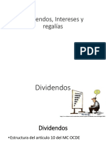 Dividendos, Intereses y Regalías