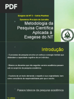 Aula 2 - Metodologia da Pesquisa Científica Aplicada à Exegese.pptx
