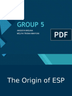 The Origin and Three Reasons for the Rise of ESP