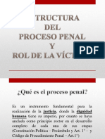 Estructura Del Proceso Penal y Rol de La Víctima Dentro Del Proceso Penal (Defensoria Del Pueblo) PDF