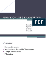 Junction Less Transistor