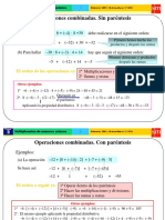 Multiplicación de números enteros: orden de las operaciones