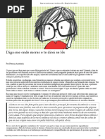 Diga-me onde moras e te direi se lês – Patricia Auerbach