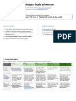 Product and Content Designer Levels at Intercom PDF