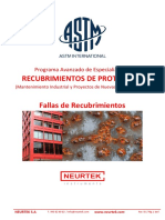 Neurtek ASTM - Inspeccion de Recubrimientos - Programa - Fallas de Recubrimientos