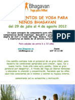 Campamentos de Yoga para Ninos Bhagavan PDF