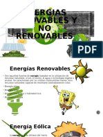Energias Renovables y No Renovables