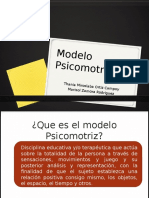 Modelo Psicomotriz PDF