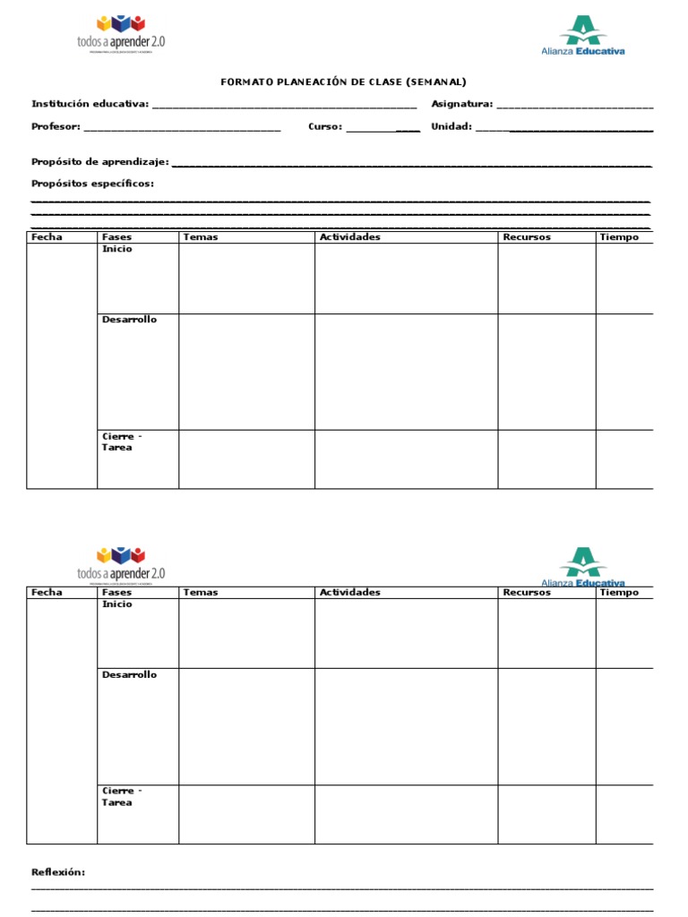 Formato Lesson Plan PDF | PDF
