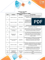 Listado Variables Prospectiva Estratégica