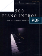 500 Piano Intros For The Great Standards - Ed Shanapy PDF